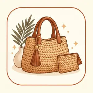 کیف زنانه رافیا